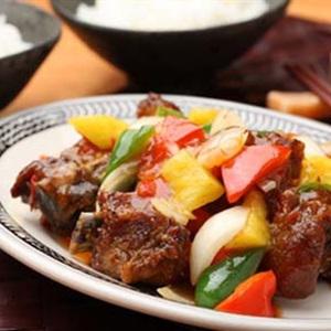 Cách làm sườn non xào chua ngọt