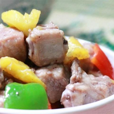 Cách làm sườn non xào thơm