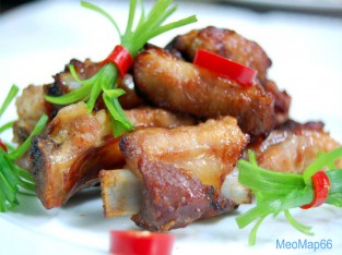 Sườn nướng mật ong