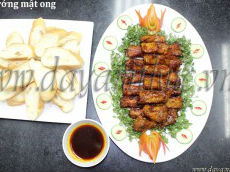 Sườn nướng mật ong thơm ngon