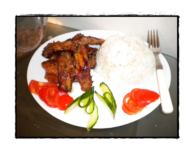 Sườn nướng mật ong