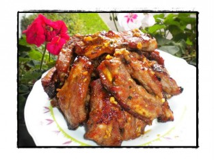 Sườn nướng mật ong