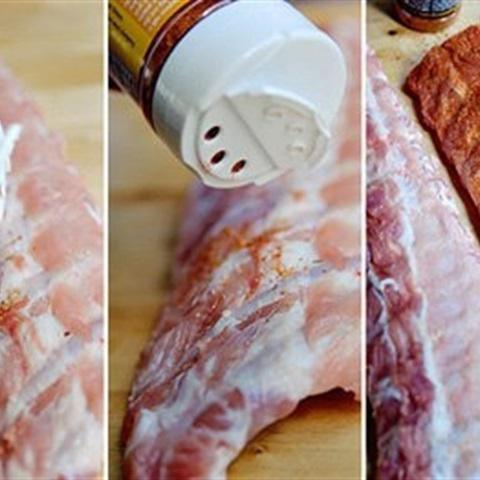 Cách làm sườn nướng phết mật ong