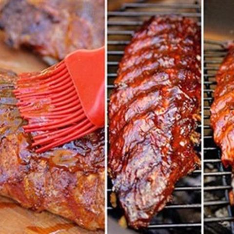 Cách làm sườn nướng phết mật ong