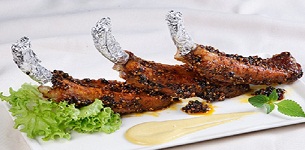 Sườn nướng tiêu