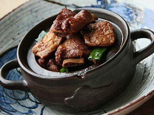 Sườn om đậu phụ kiểu Nhật