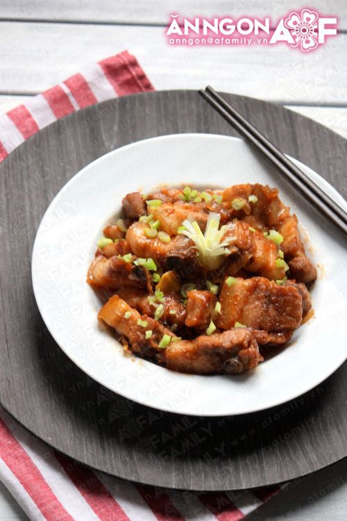 Sườn ram kiểu Tàu