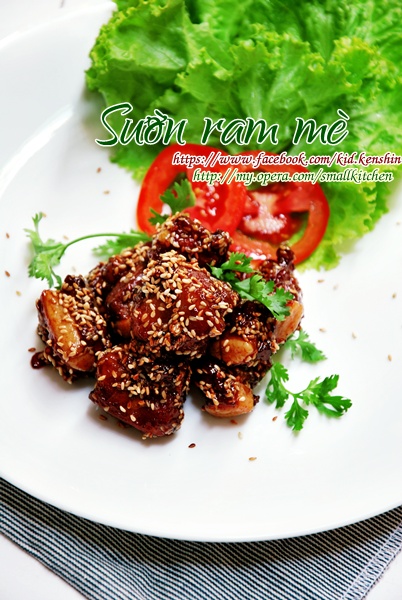 Sườn ram mè