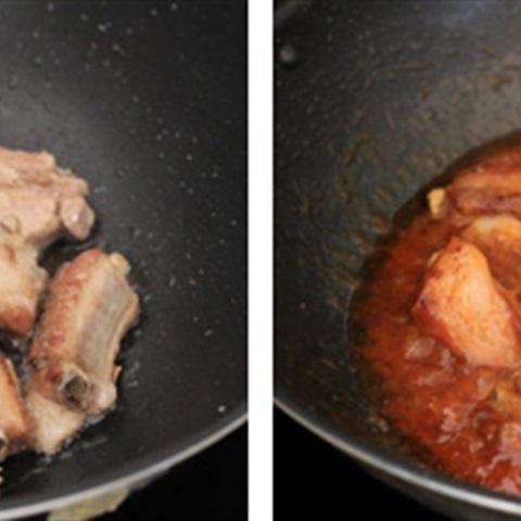 Cách làm sườn sốt cà chua