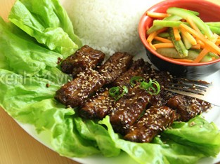 Sườn sốt cà-phê