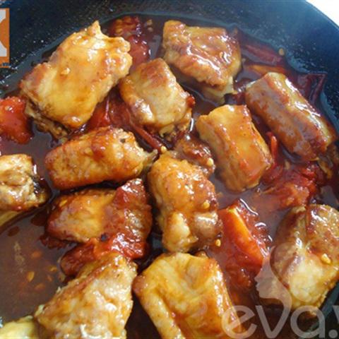 Cách làm sườn sốt dưa chua