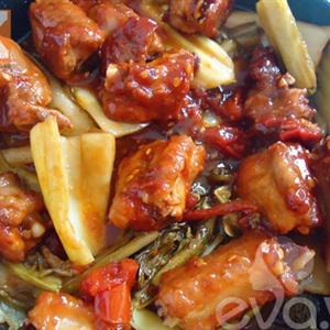 Cách làm sườn sốt dưa chua