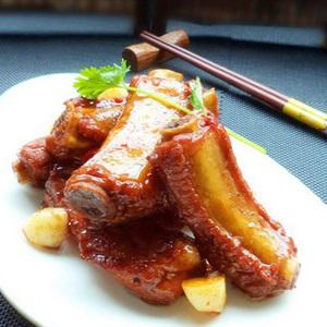 Cách làm sườn sốt tỏi