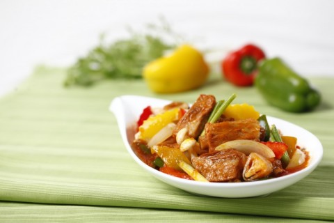 Sườn xào chua ngọt barona ngày Tết