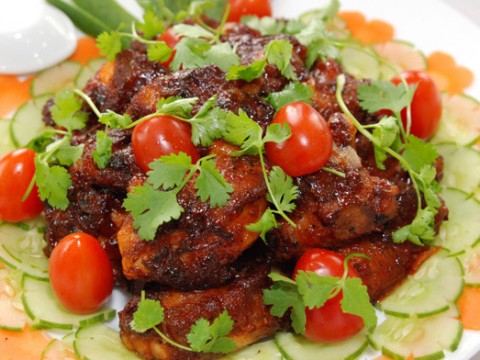 Sườn xào chua ngọt kiểu miền Bắc