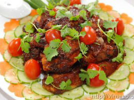 Sườn xào chua ngọt kiểu miền Bắc