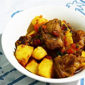 Cách làm sườn xào khoai tây