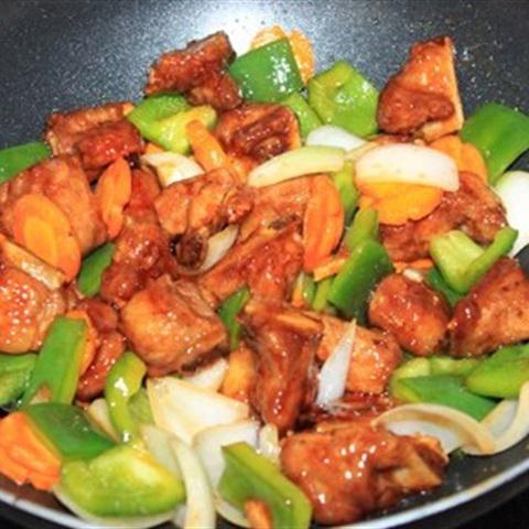 Cách làm sườn xào kiểu Tàu