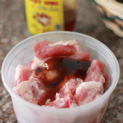 Cách làm sườn xào kiểu Tứ Xuyên