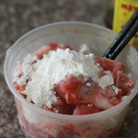 Cách làm sườn xào kiểu Tứ Xuyên