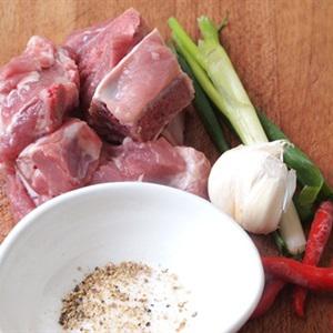 Cách làm sườn xóc tỏi