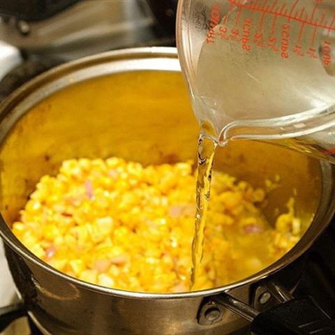 Cách làm súp bắp tươi ngon