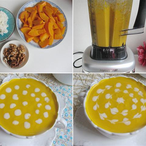 Cách làm súp bí đỏ kem sữa tươi