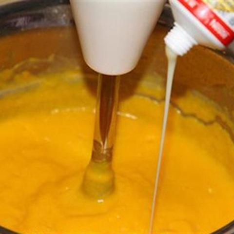 Cách làm súp bí đỏ kem tươi sữa đặc