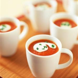 Cách làm súp cà chua hành tây