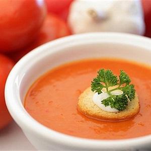 Cách làm súp cà chua hành tây