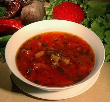 Súp củ dền cá diếc chiên