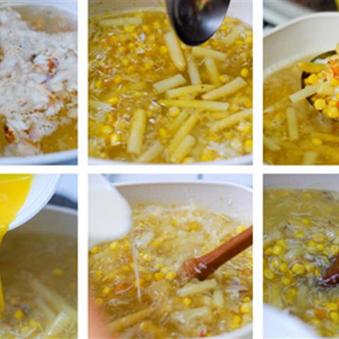 Cách làm súp cua bắp kiểu Trung Hoa