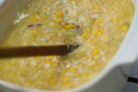 Súp cua bắp kiểu Trung Hoa