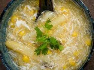 Súp cua bắp kiểu Trung Hoa