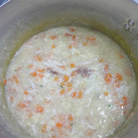 Cách làm súp cua cho bé