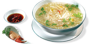 Súp cua nấm tuyết