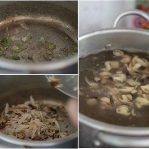 Cách làm súp cua trứng cút