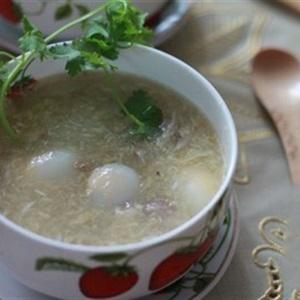 Cách làm súp cua trứng cút