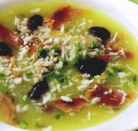 Súp đậu đỏ mạch nha