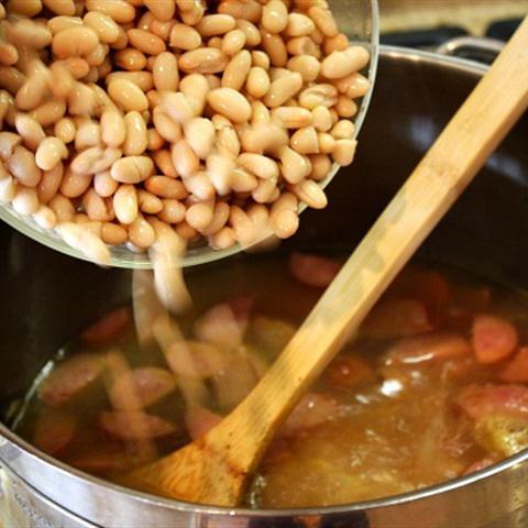 Cách làm súp đậu xúc xích