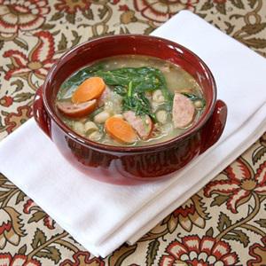 Cách làm súp đậu xúc xích