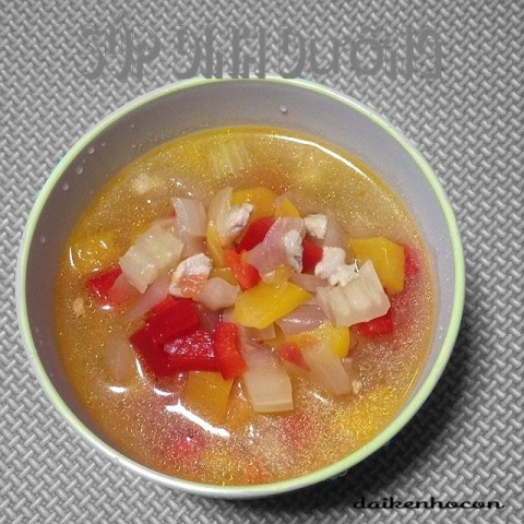 Súp dinh dưỡng cho bữa sáng