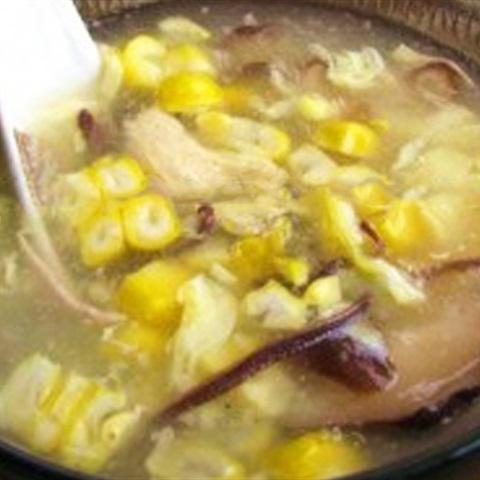 Cách nấu súp gà nấu bắp non