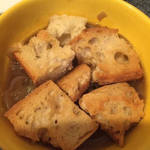 Cách nấu súp hành tây phô mai