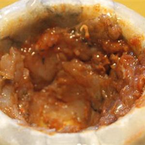 Cách làm súp hạt sen với nấm và tôm