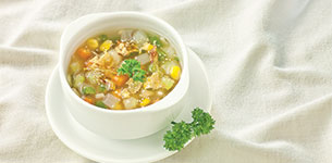 Súp hột lựu chay