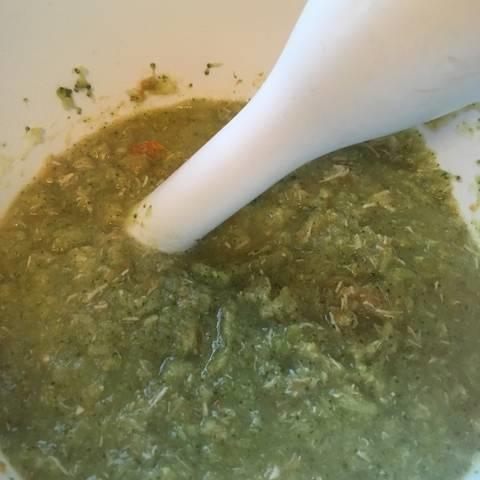 Cách nấu súp kem thịt gà rau củ