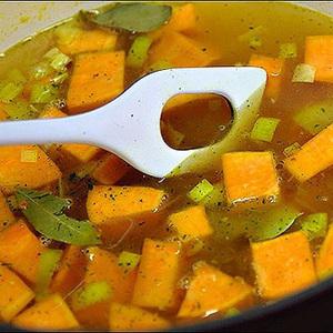 Cách làm súp khoai lang bắp mỹ