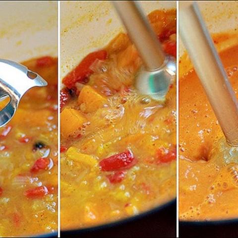 Cách làm súp khoai lang bắp mỹ