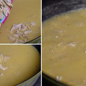 Cách làm súp khoai tây thịt gà